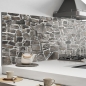 Preview: Küchenrückwand Aluverbund mediterrane Steine Bild 1